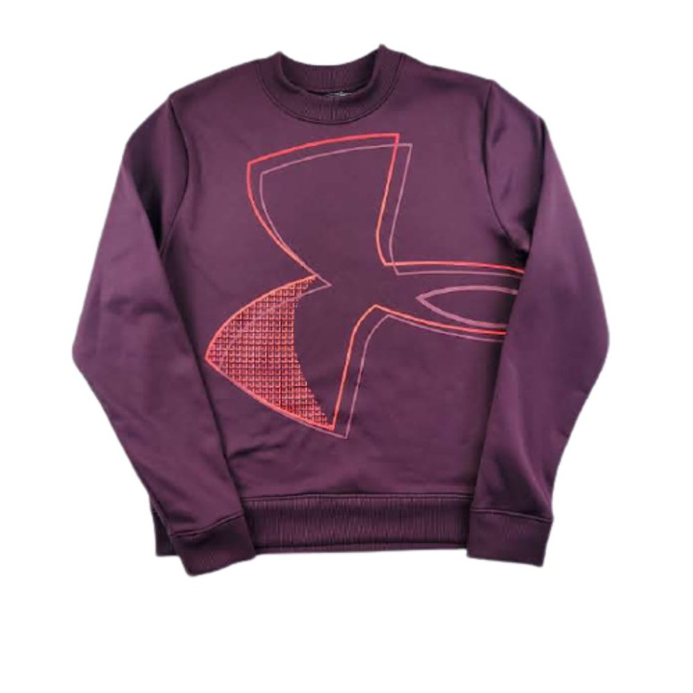 Under Amour Coldgear Fleece Pullover Sweatshirt - Picture 1 of 7